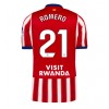 Atletico Madrid Cristian Romero #21 Hjemmedrakt 2026-27 Kortermet